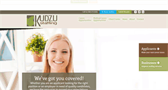 Desktop Screenshot of kudzustaffing.com